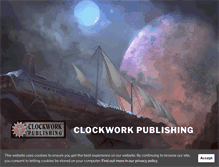 Tablet Screenshot of clockwork-publishing.com